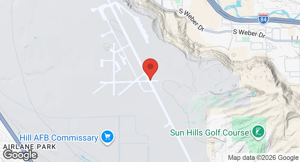 Map of Hill Air Force Base