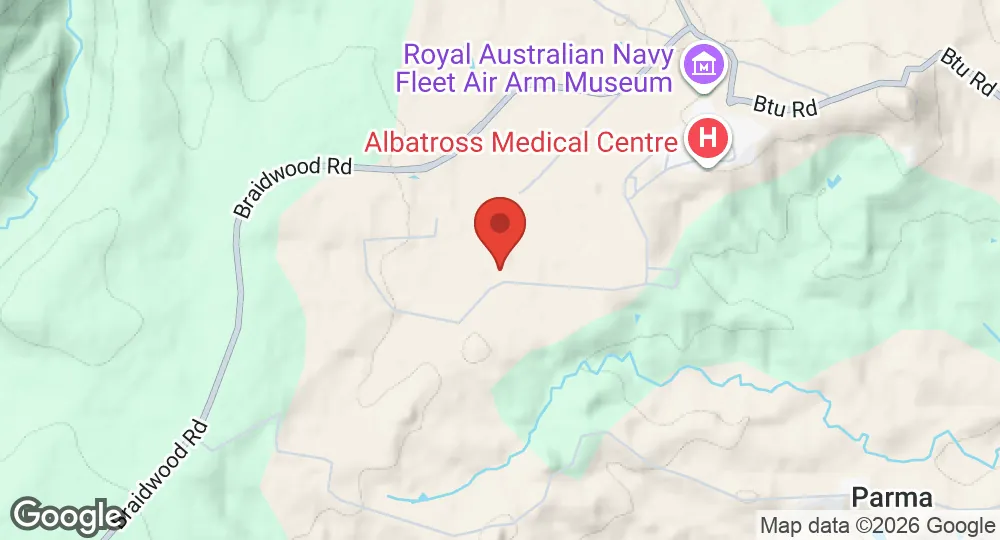 Map of HMAS Albatross