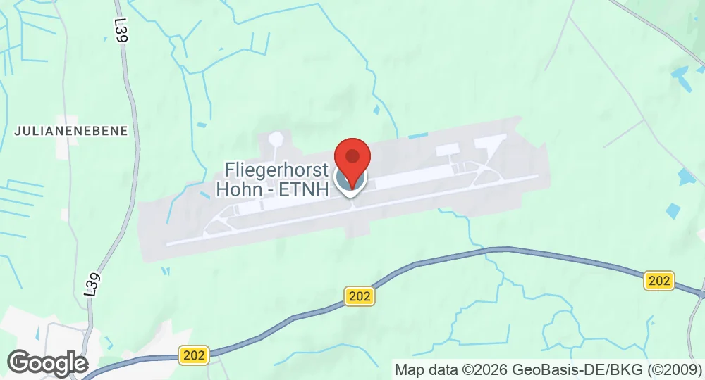 Map of Hohn Air Base