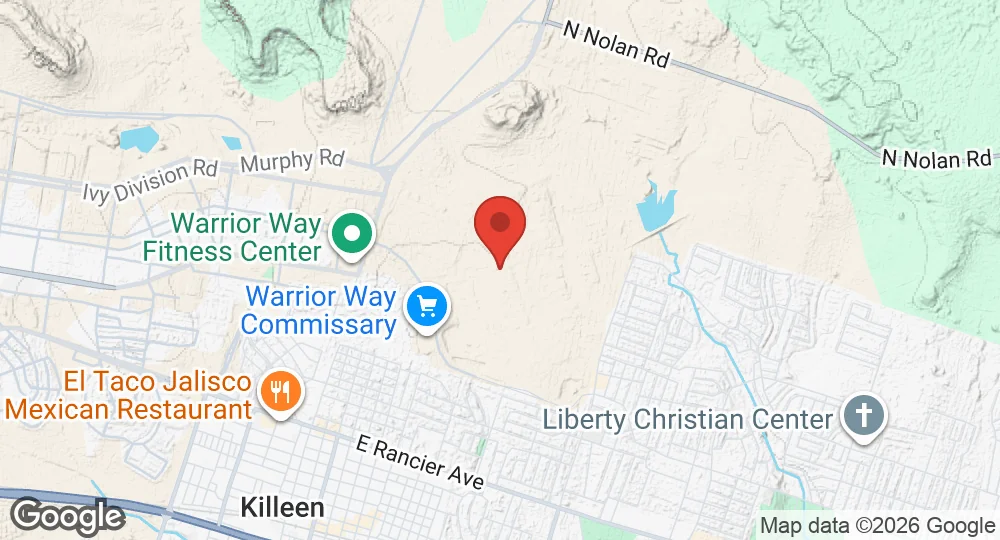 Map of Hood Army Airfield