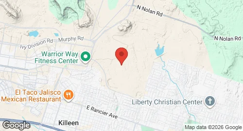 Map of Hood Army Airfield