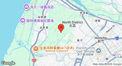 Map of Hsinchu Air Base