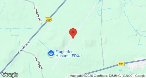 Map of Husum Air Base