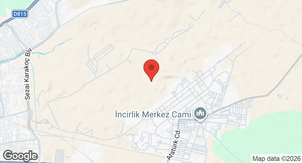 Map of Incirlik Air Base