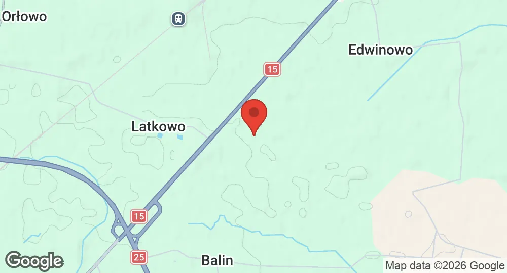Map of Inowrocław-Latkowo Air Base