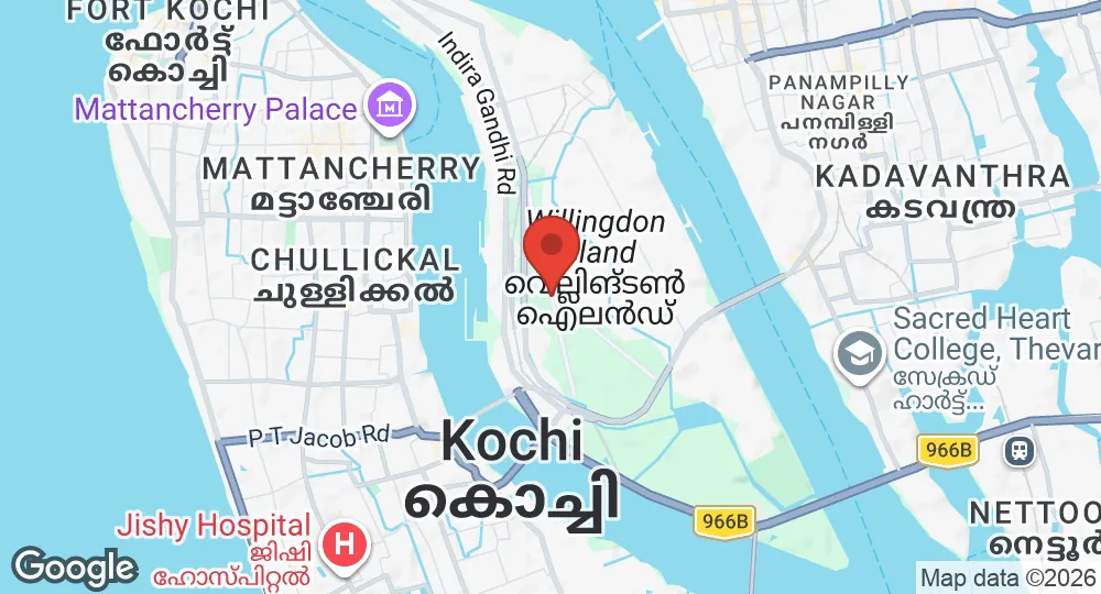Map of INS Garuda