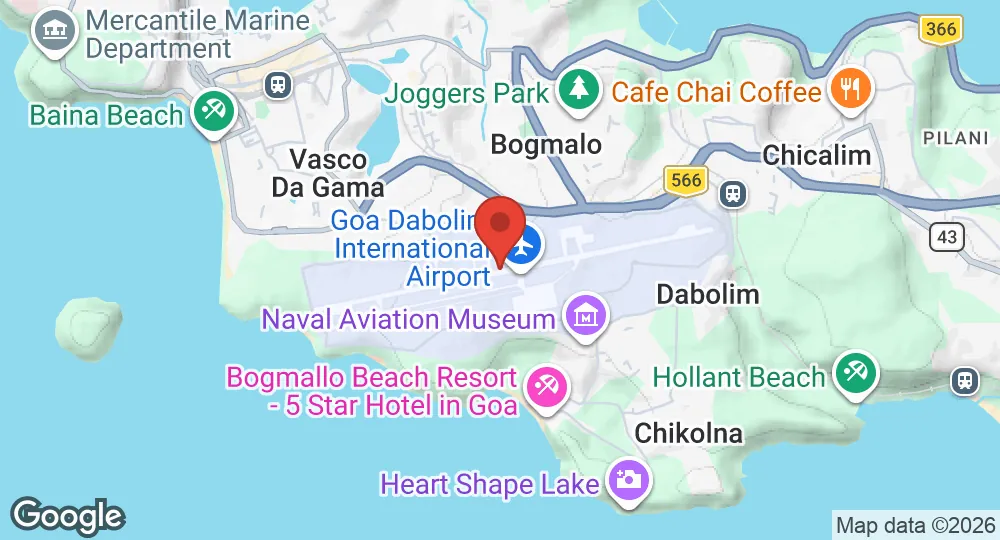 Map of INS Hansa