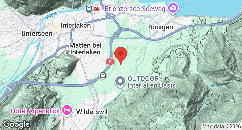 Map of Interlaken Air Base