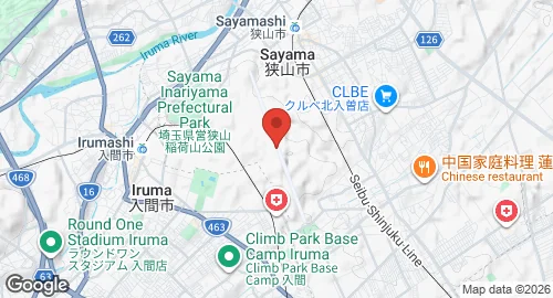 Map of Iruma Air Base