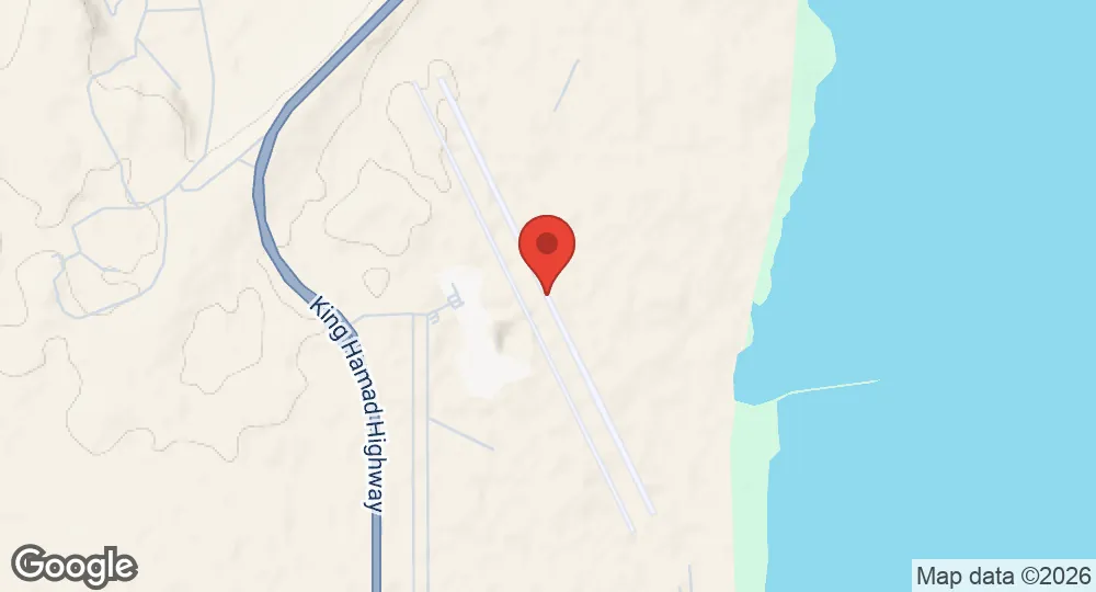 Map of Isa Air Base