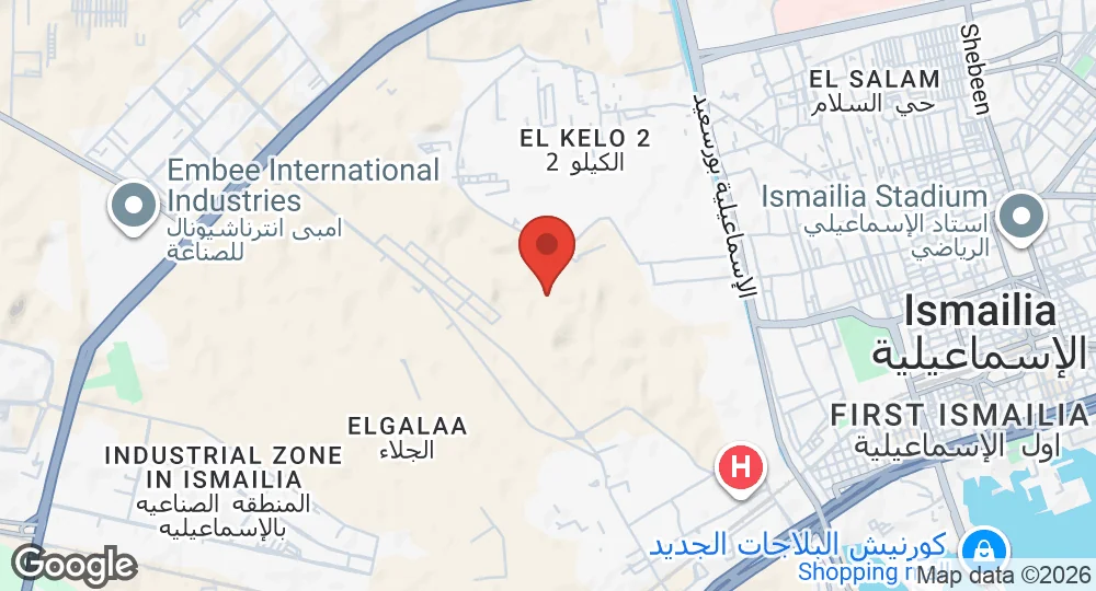 Map of Ismailia Air Base