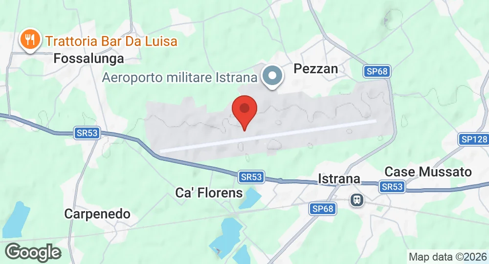 Map of Istrana Air Base