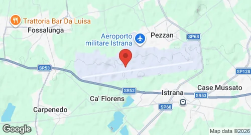 Map of Istrana Air Base