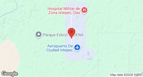 Map of Ixtepec Airport