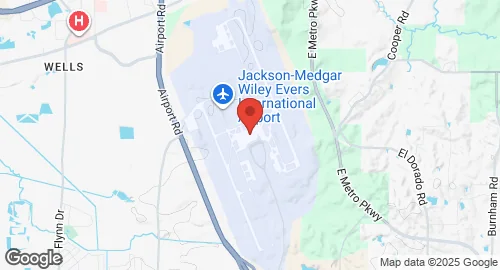 خريطة Jackson Air National Guard Base