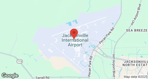خريطة Jacksonville Air National Guard Base