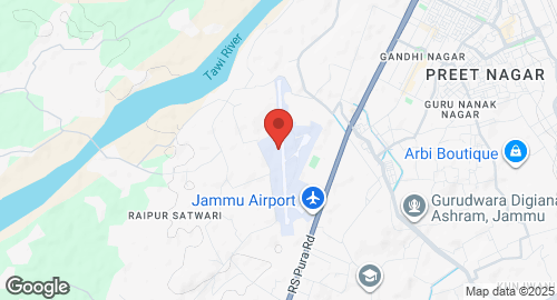 Mapa de Jammu AFS