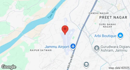 Mapa de Jammu AFS