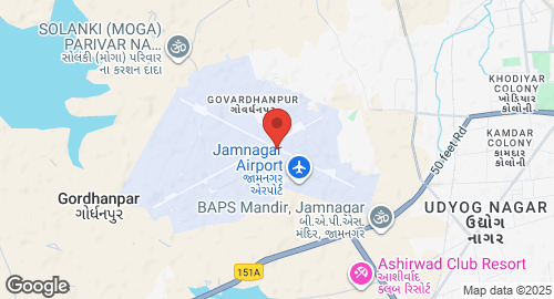 Mapa de Jamnagar AFS