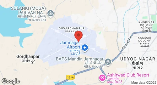 Mapa de Jamnagar AFS