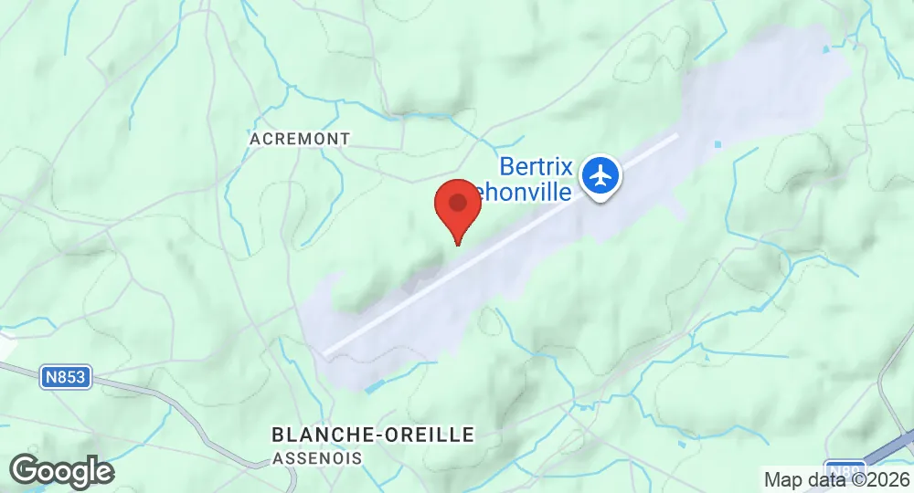 Map of Jehonville Air Base