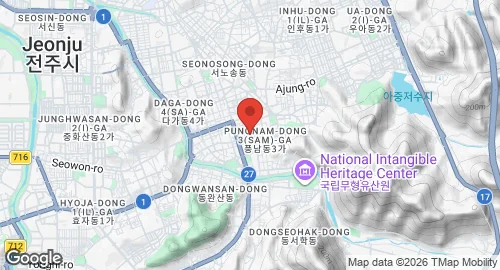 Map of Jeonju Air Base