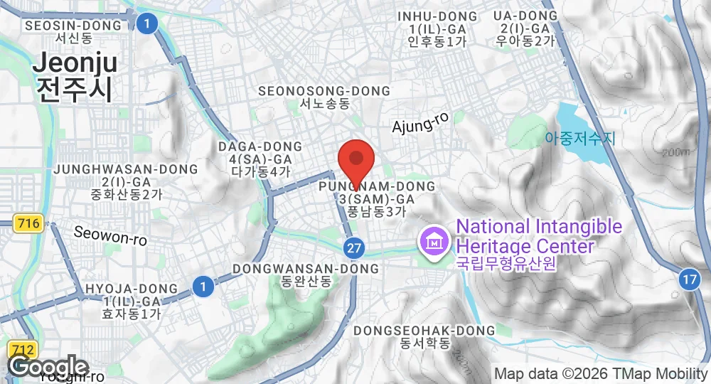 Map of Jeonju Air Base
