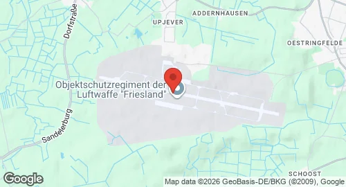 Map of Jever Air Base
