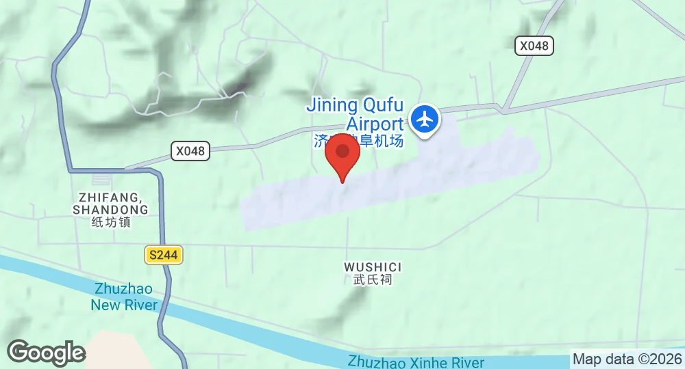 Map of Jining Air Base