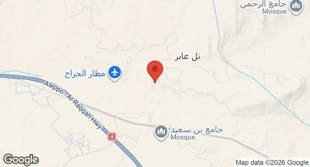 Map of Jirah Air Base