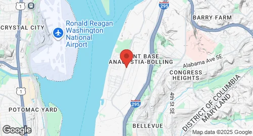 خريطة Joint Base Anacostia-Bolling