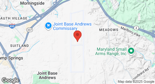 Mapa de Joint Base Andrews