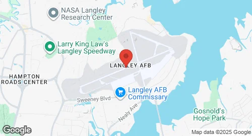 خريطة Joint Base Langley–Eustis