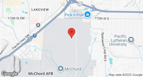 خريطة Joint Base Lewis-McChord