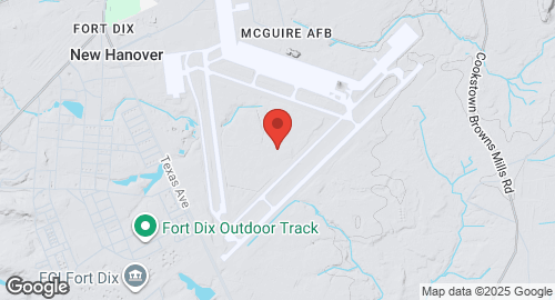 Mapa de Joint Base McGuire–Dix–Lakehurst