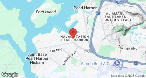 خريطة Joint Base Pearl Harbor–Hickam