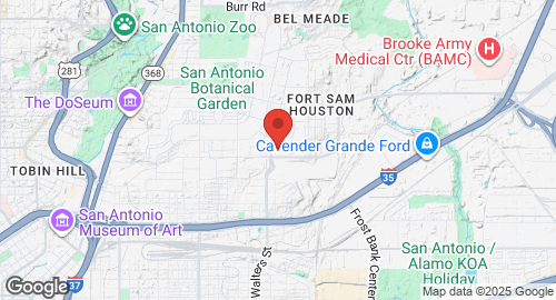 Mapa de Joint Base San Antonio