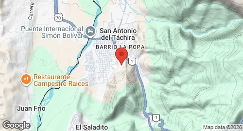 Map of José Antonio Páez Air Base
