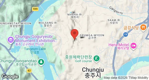Map of Jungwon Air Base