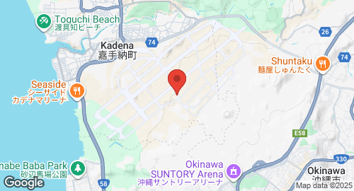Mapa de Kadena Air Base