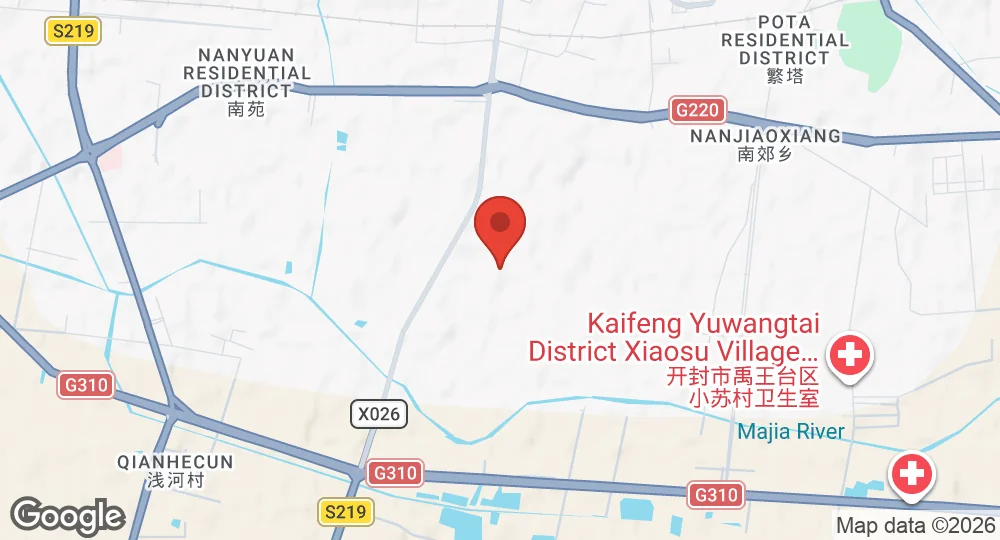 Map of Kaifeng Air Base