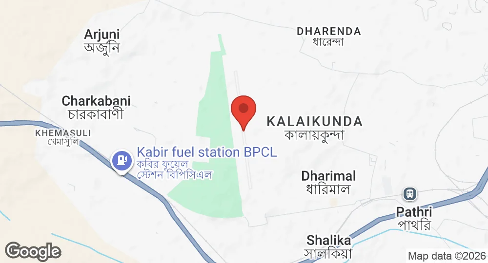 Map of Kalaikunda AFS
