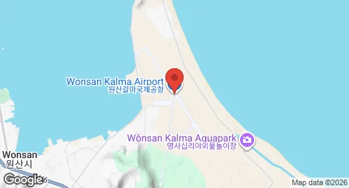 Map of Kalma Airport