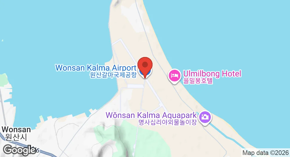 Map of Kalma Airport
