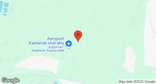 Mapa de Kamensk-Uralsky Air Base
