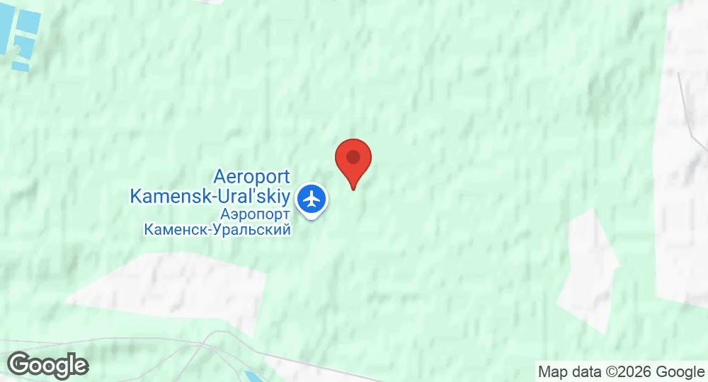 Map of Kamensk-Uralsky Air Base