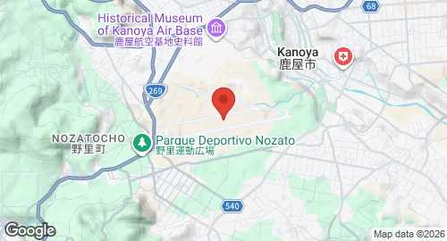 Map of Kanoya Air Field