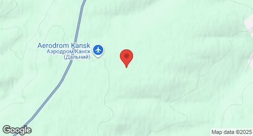 Map of Kansk Air Base