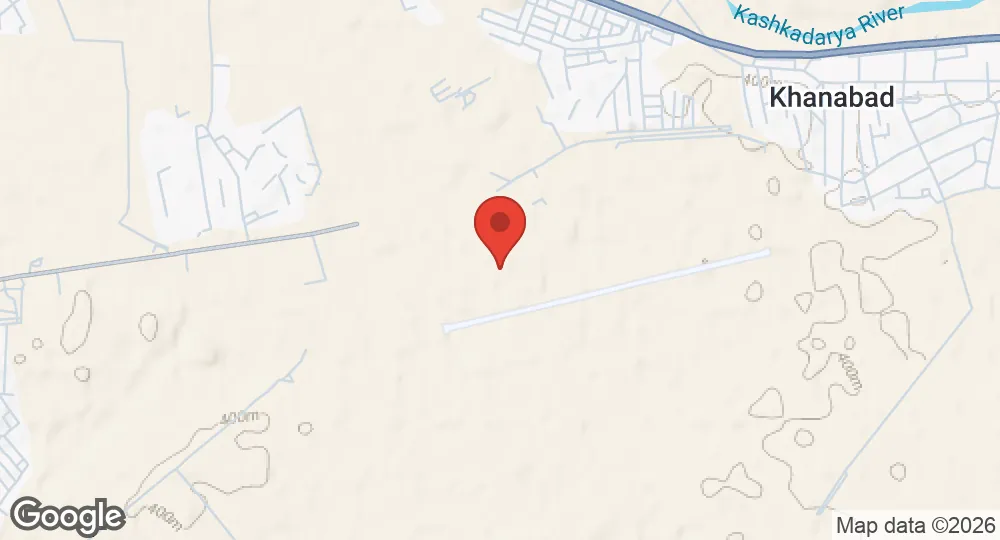Map of Karshi-Khanabad Air Base