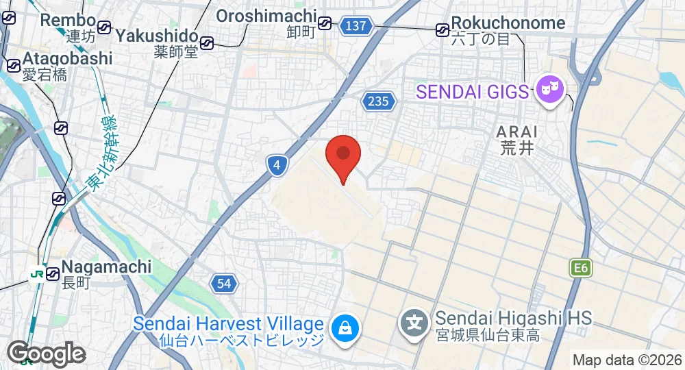 Map of Kasuminome Air Field